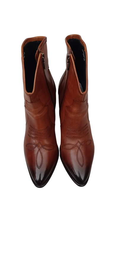 Bottines marron