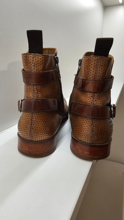 Bottines marron