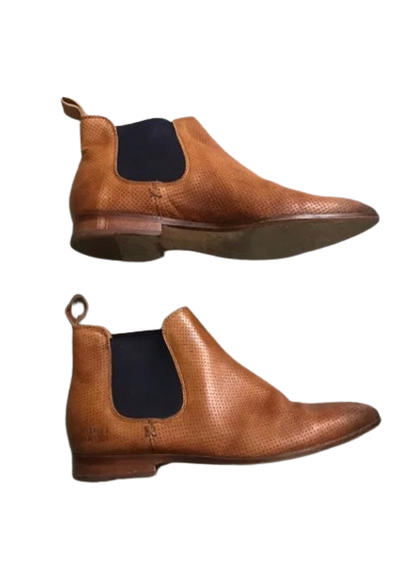 Bottines marron