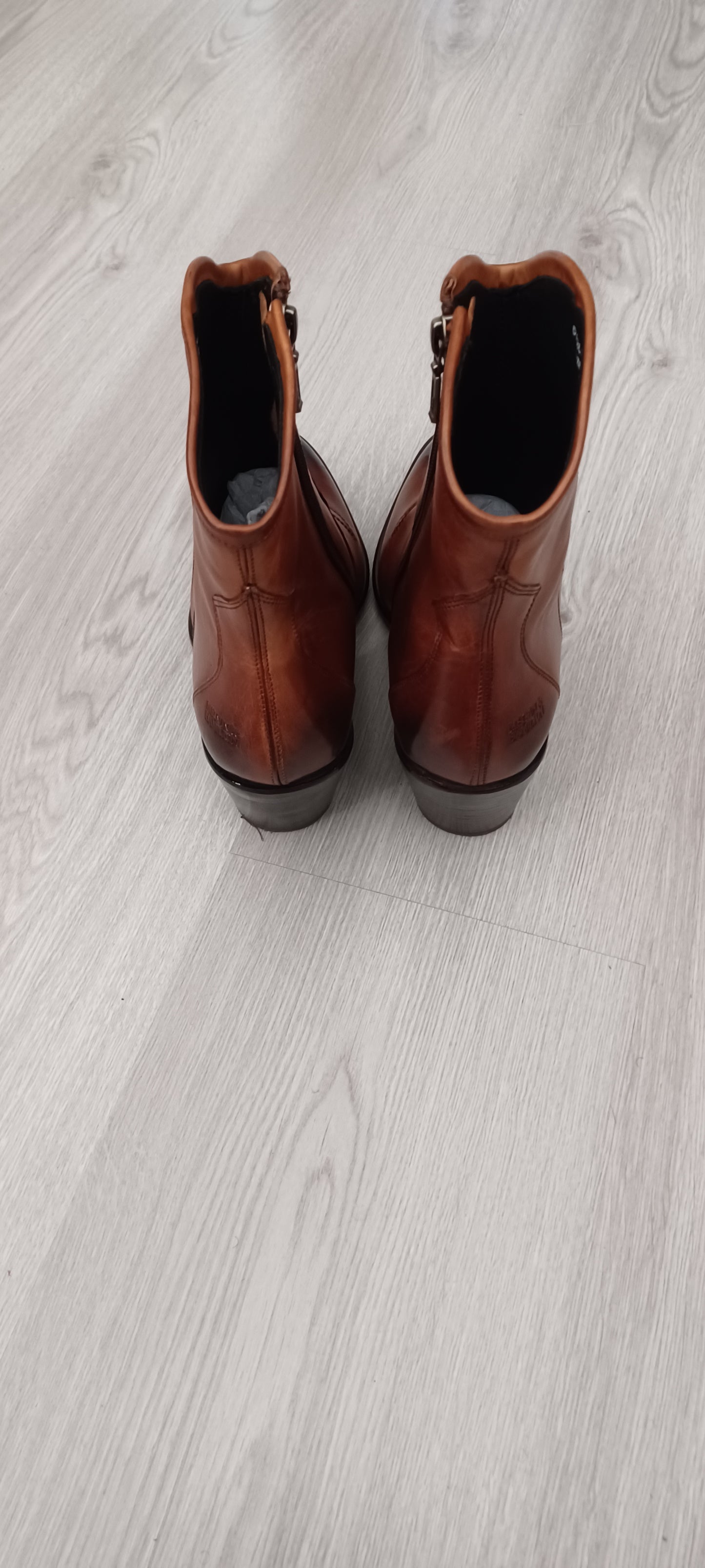 Bottines marron