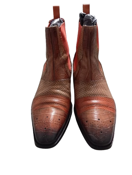 Bottines marrons