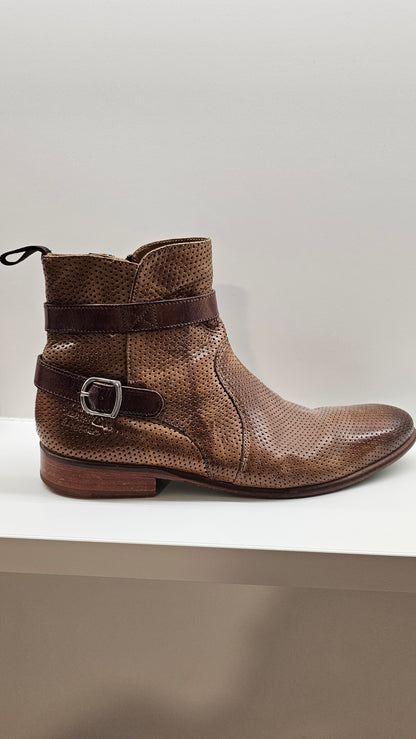 Bottines marron