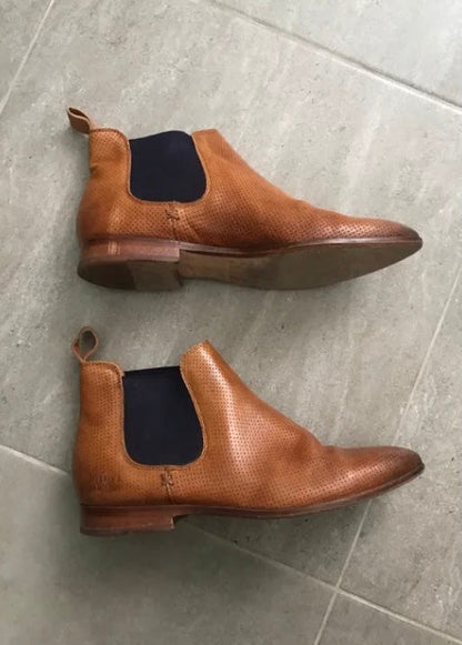 Bottines marron