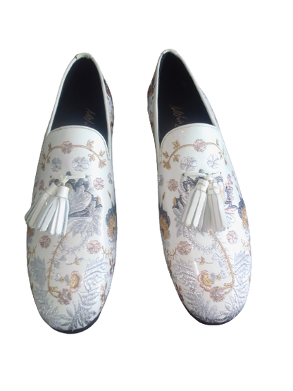 Mocassins blancs