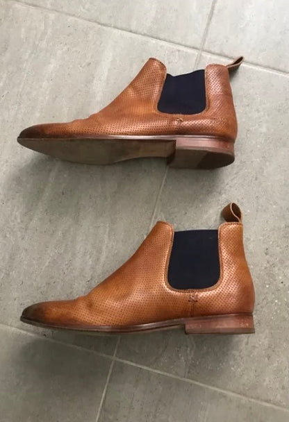 Bottines marron